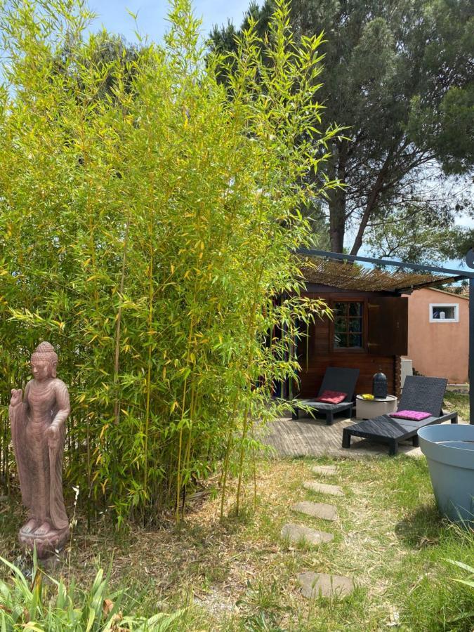 Chalet Des Oliviers 20Mn Des Plages Climatise Beziers Exterior photo