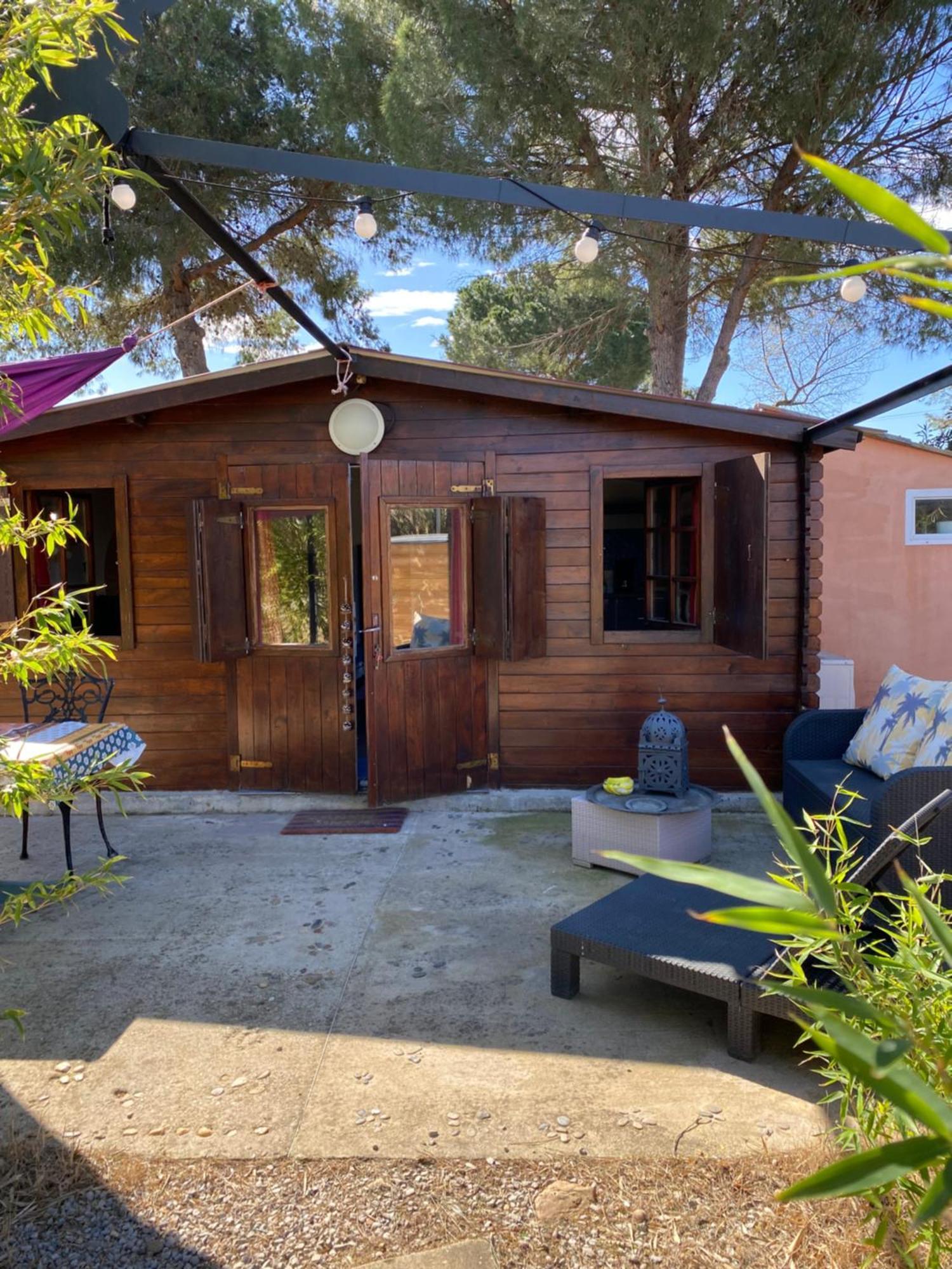 Chalet Des Oliviers 20Mn Des Plages Climatise Beziers Exterior photo